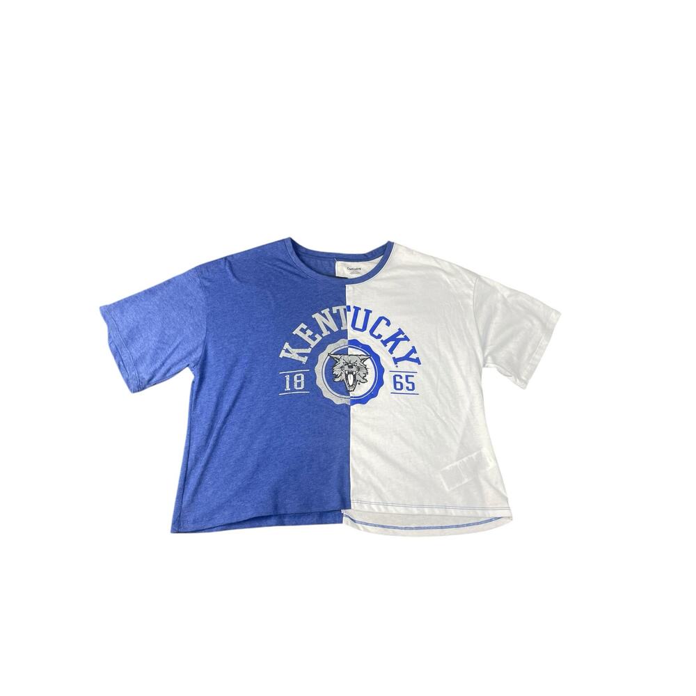 NWT Captivating Women’s Large Kentucky Wildcats Short Sleeve Lightweight Shirt